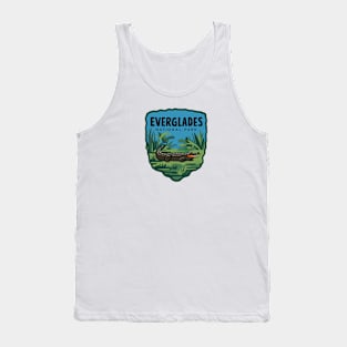 Everglades National Park Florida Alligator Tank Top